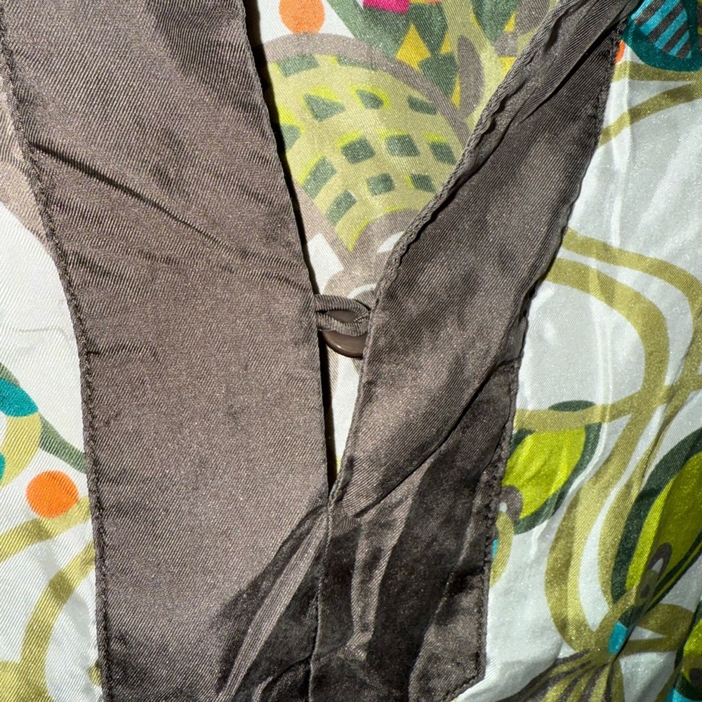 Zara Basic Multicolor Patterned Tunic Top - image 5